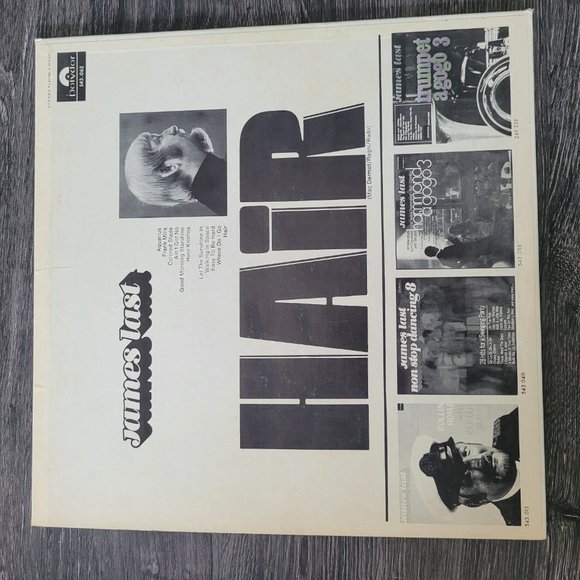 James Last Hair Vinyl - Fair Condition - Picture 2 of 4